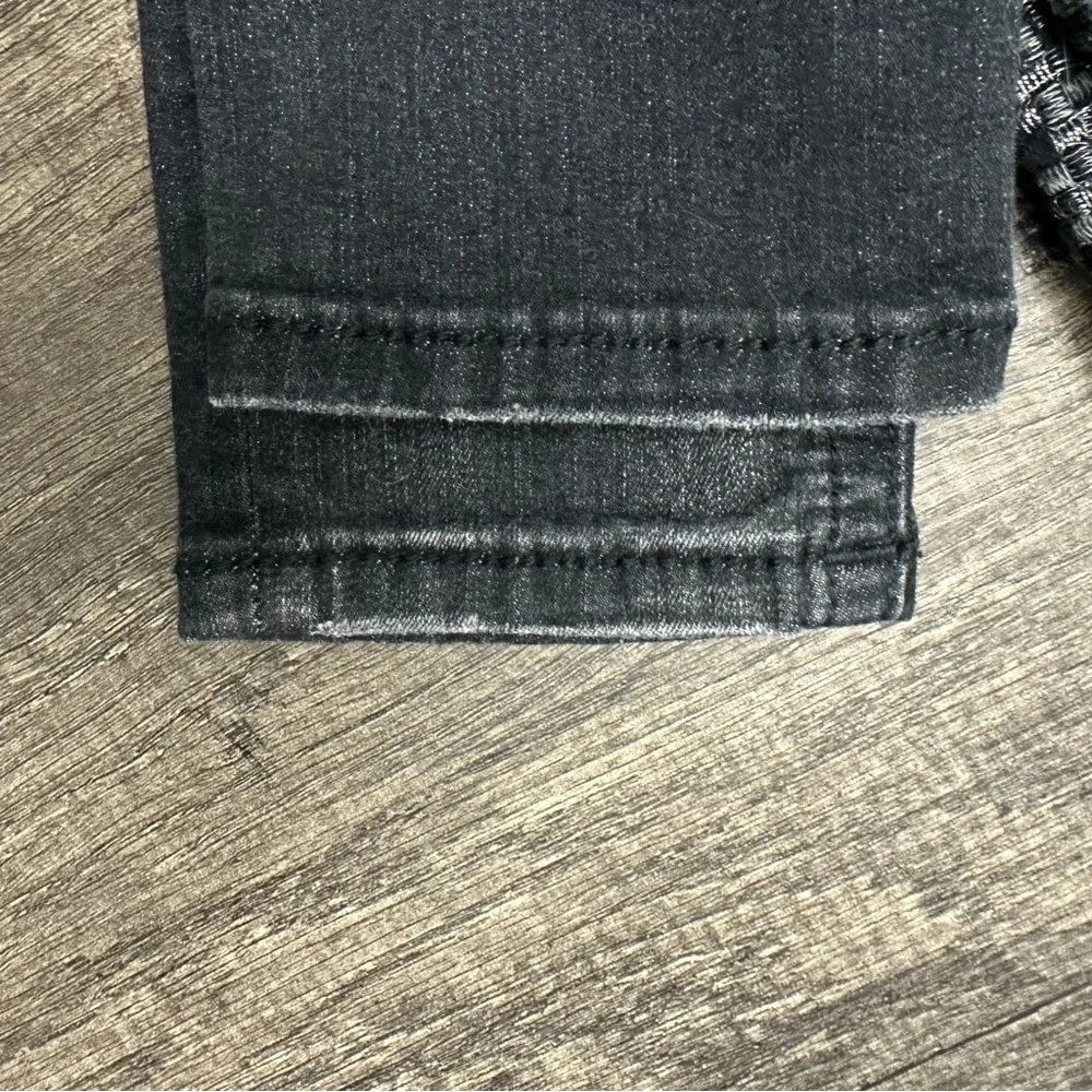 Miss Me Women's Whiskered Black Skinny Jeans Embroidered Side Detail - Picture 14 of 16